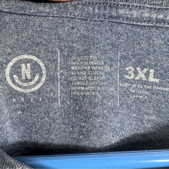 Neff Mens Blue T-Shirt 0640 - Picture 4 of 11